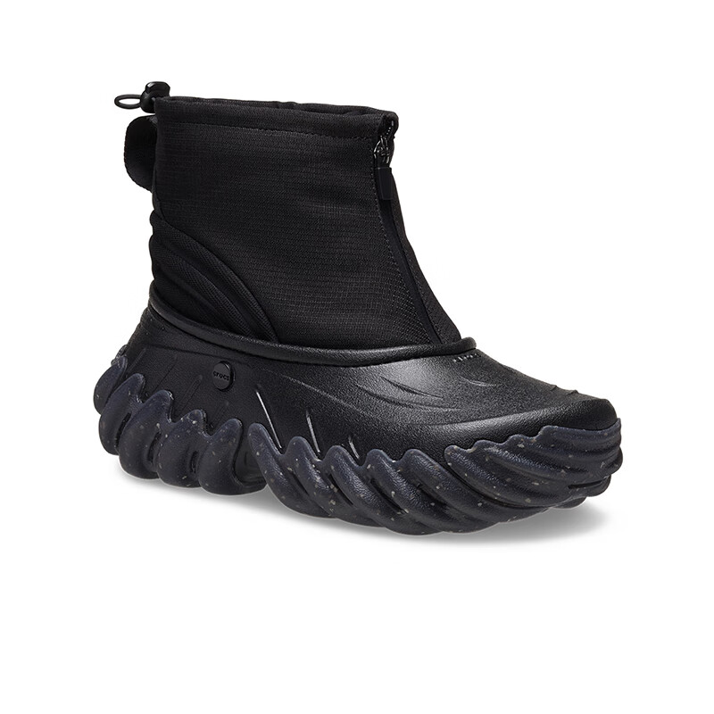 CROCS卡骆驰波波暖靴男鞋棉鞋靴子|210315 黑色-001 39 (240mm)