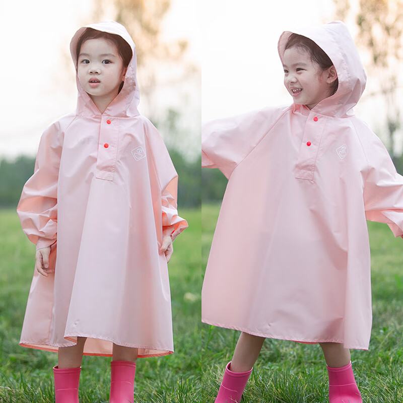 精骑士儿童雨衣2022新款男童女孩宝宝幼儿园小学生带书包位雨披