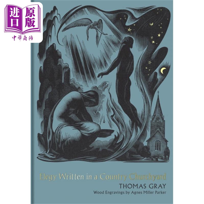 in a country churchyard collectors edition 英文原版 thomas gray