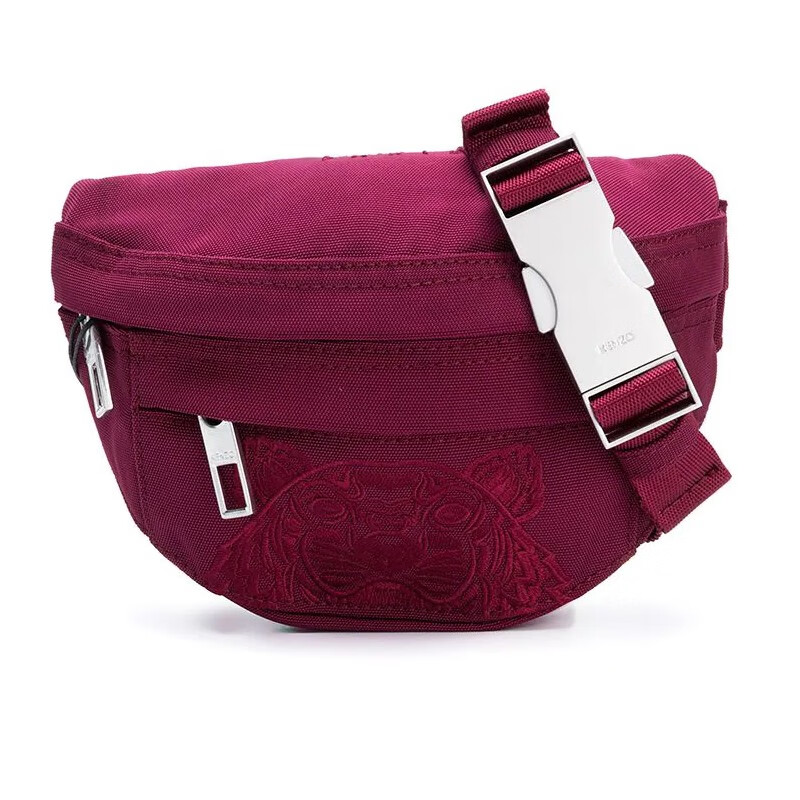 高田贤三(kenzo)男包 男女通用织物虎头刺绣图案腰包 fa65sf307f20