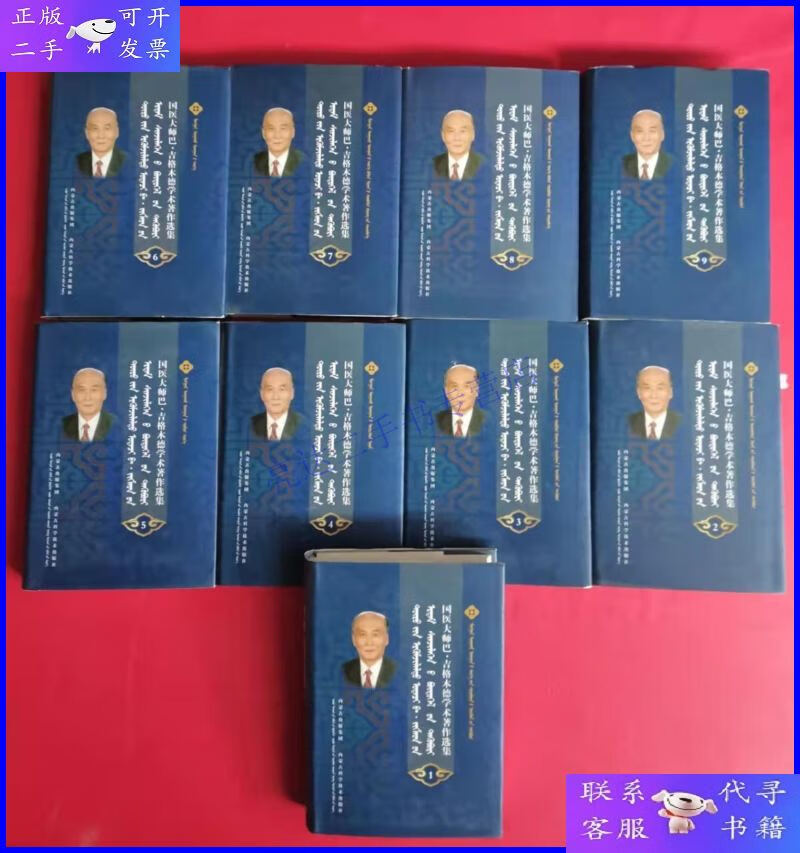 吉格木德学术著作选集(1---9)全套9本