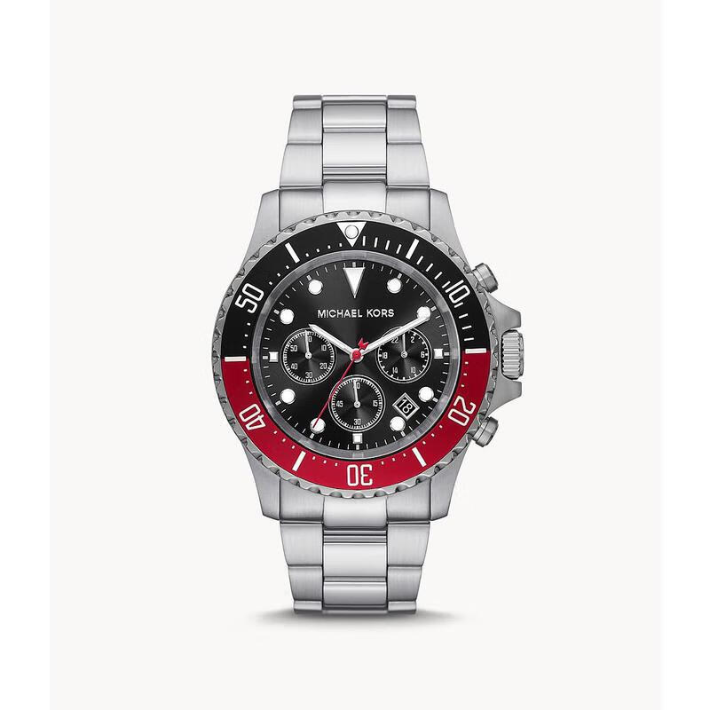 科尔斯(michael kors)男士手表 everest 时尚休闲小众三眼珠峰计时