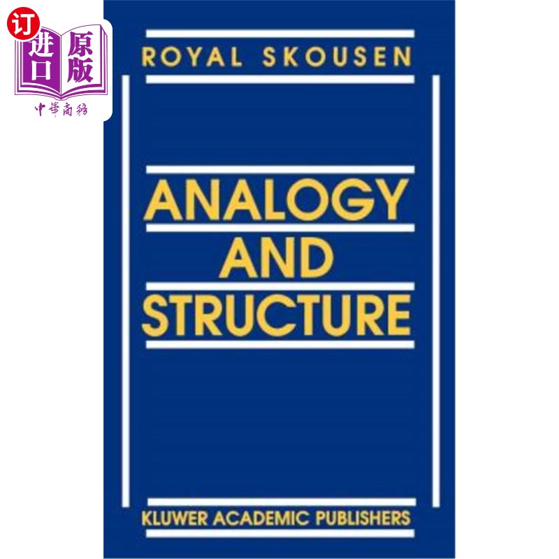 海外直订analogy and structure 类比和结构