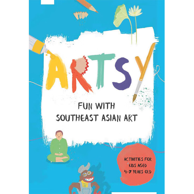 【现货】【翰德图书】artsy: fun with southeast asian art,艺术
