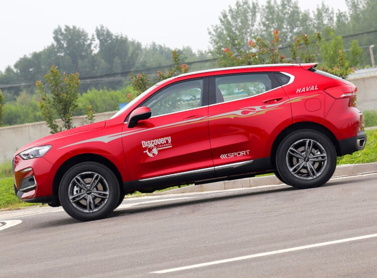 适用于哈弗佛f7车贴拉花改装车身彩条腰线汽车贴纸哈弗f5专用贴花