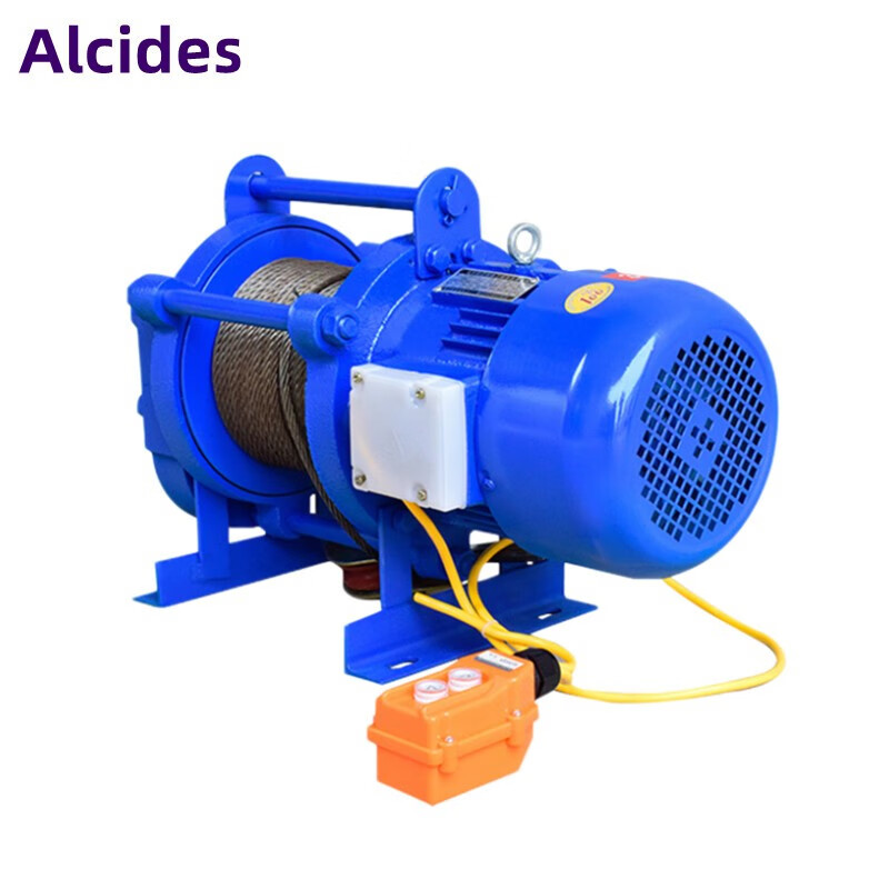 卷扬机吊机升降机家用电动葫芦220v起重机卷扬机多功能提升机室内吊运