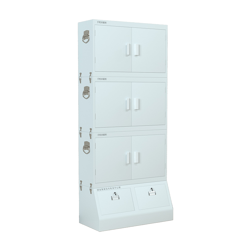 荣将手机屏蔽柜考场会议室5G信号屏蔽柜保管柜物理屏蔽 三节60格+小底柜