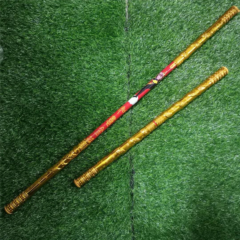 搭啵兔自动伸缩金箍棒儿童玩具孙悟空不锈钢地摊景区表演道具 伸缩