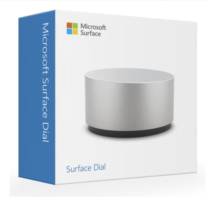 微软Surface触控笔Pro平板笔2代五代4096级压感12/11/10/7/8/9无线新款 Dial【surface平板绘图助手】