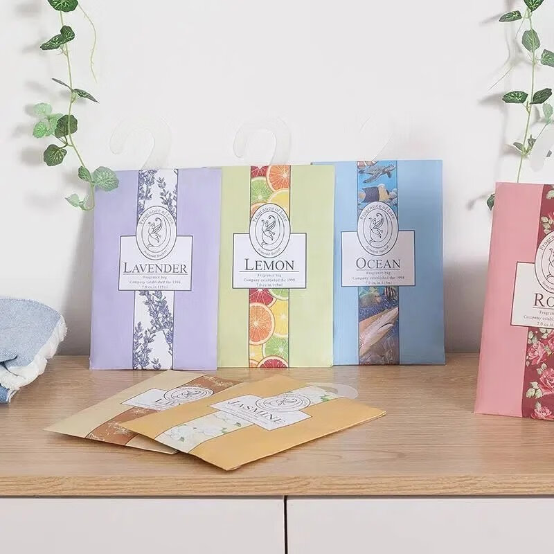 【直发】香包衣柜持久香气薰衣草汽车内车载香袋香囊衣橱 花色 百合【20袋装】