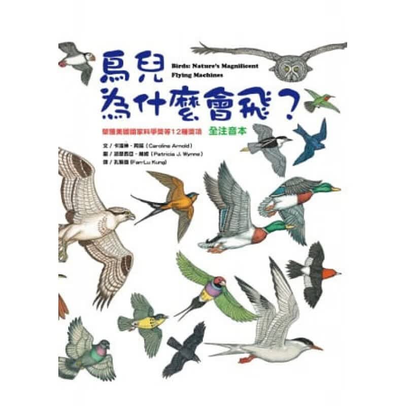 现货台版 鸟儿为什么会飞描绘鸟类飞行的科学原理知识教育自然科普百科大全