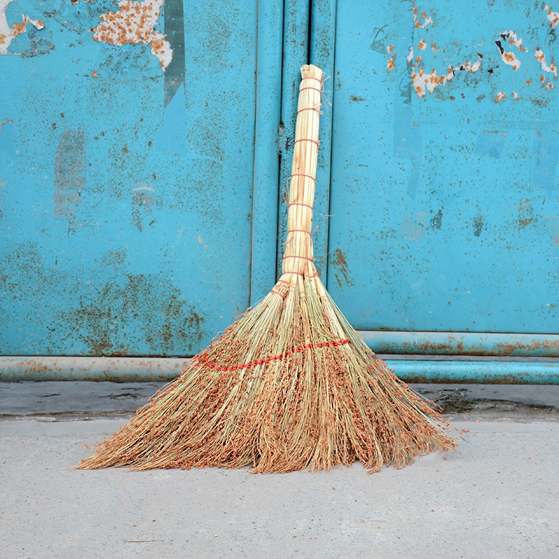 卫洋 环卫竹扫把大扫把竹马路扫竹子户外加大加宽扫院子扫帚小笤帚 精