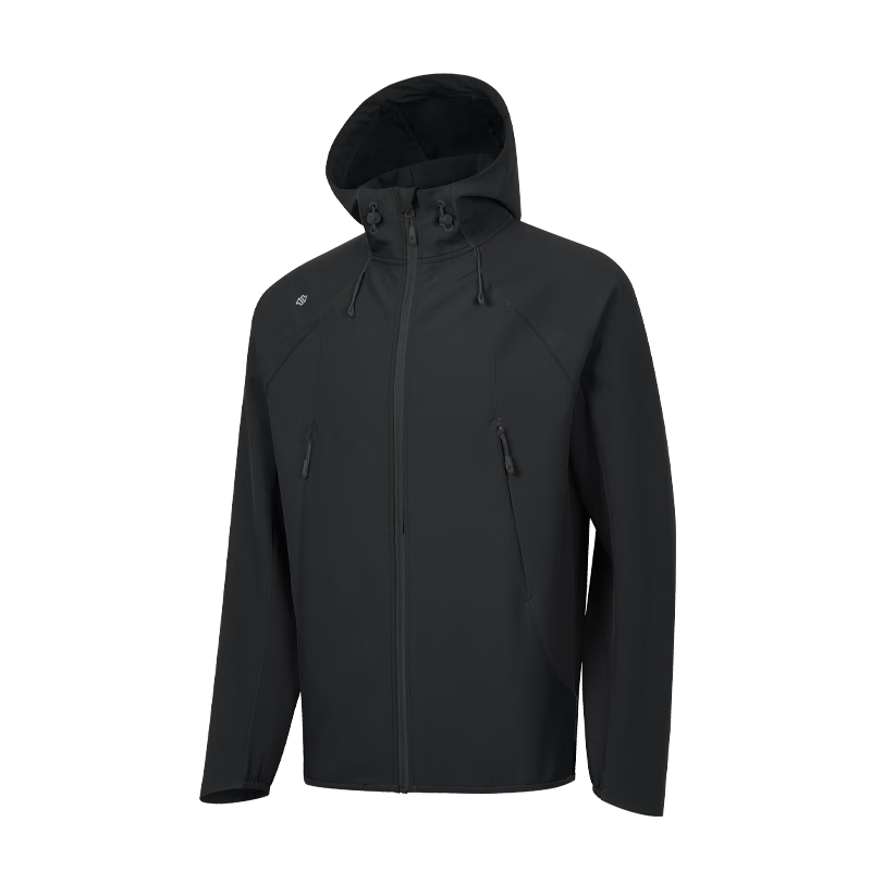 京东京造 户外防风透气抗静电防水超耐磨风盾软壳衣男  149元