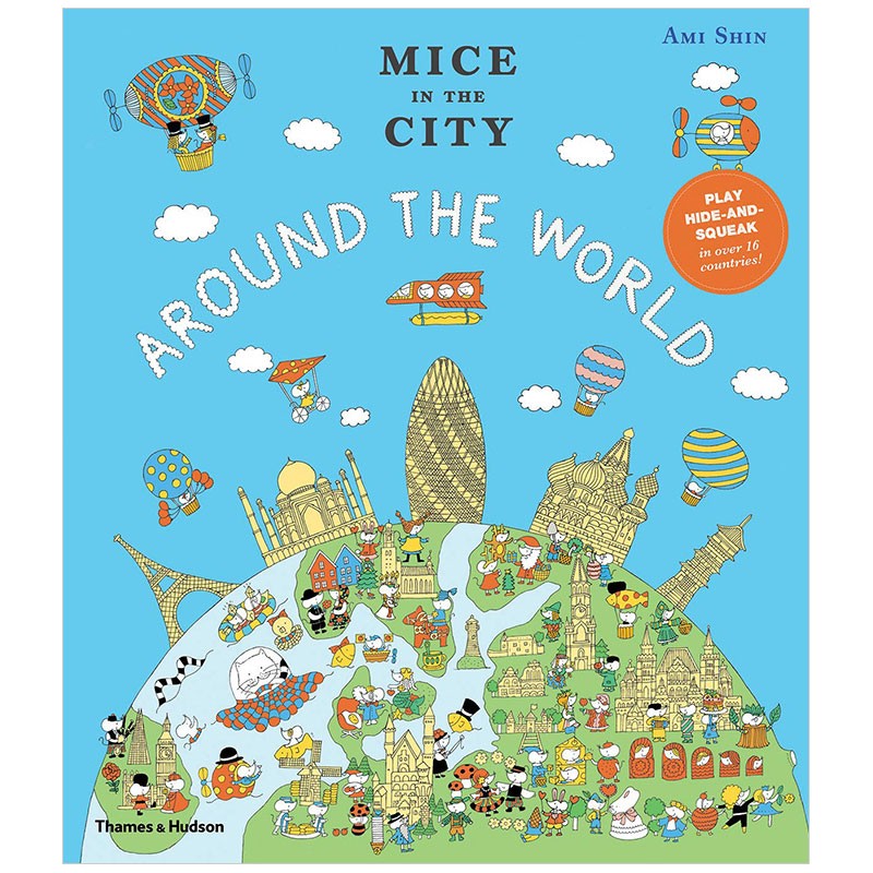 in the city: around the城市中的老鼠环游世界英文儿童英语绘本故事