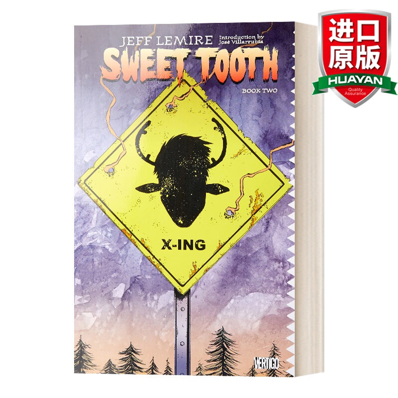 sweet tooth book two 英文原版 甜牙2 美剧鹿角男孩 英文版 进口英语