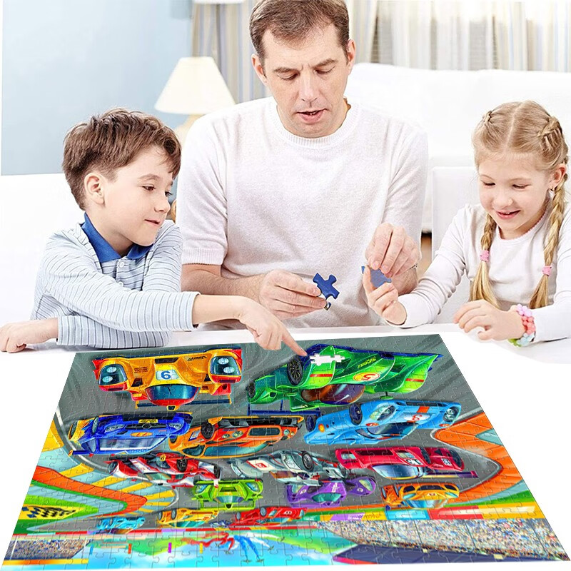 御贡坊清明上河图2000片拼图3000片高清挂图3300片世界客厅背景墙面装饰 千里江山图3300片拼图247*50厘米