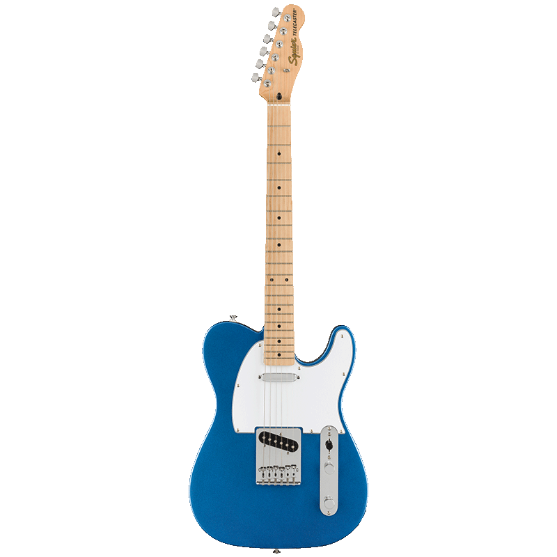 FENDERFender芬達(dá)SQ電吉他Affinity初學(xué)者入門21品小雙搖新手吉他套裝 限量 Tele單單 湖水藍(lán)