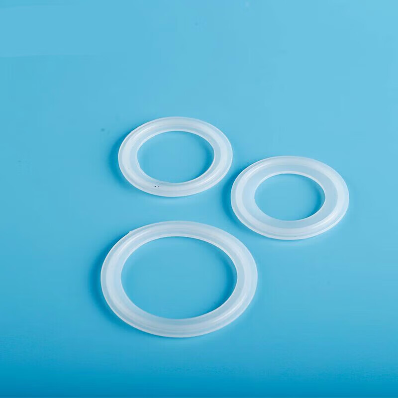 喜普定制硅橡胶快装垫片卫生级圆形密封垫圈卡盘快接垫片卡箍垫量大整