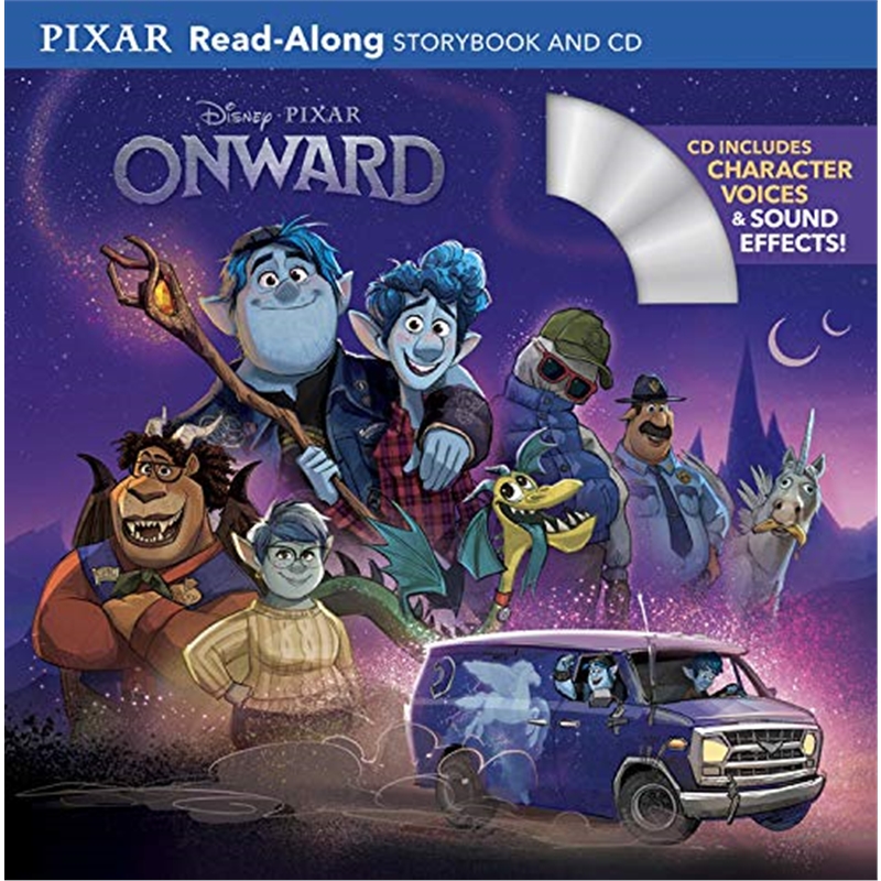 onward read-along storybook and cd