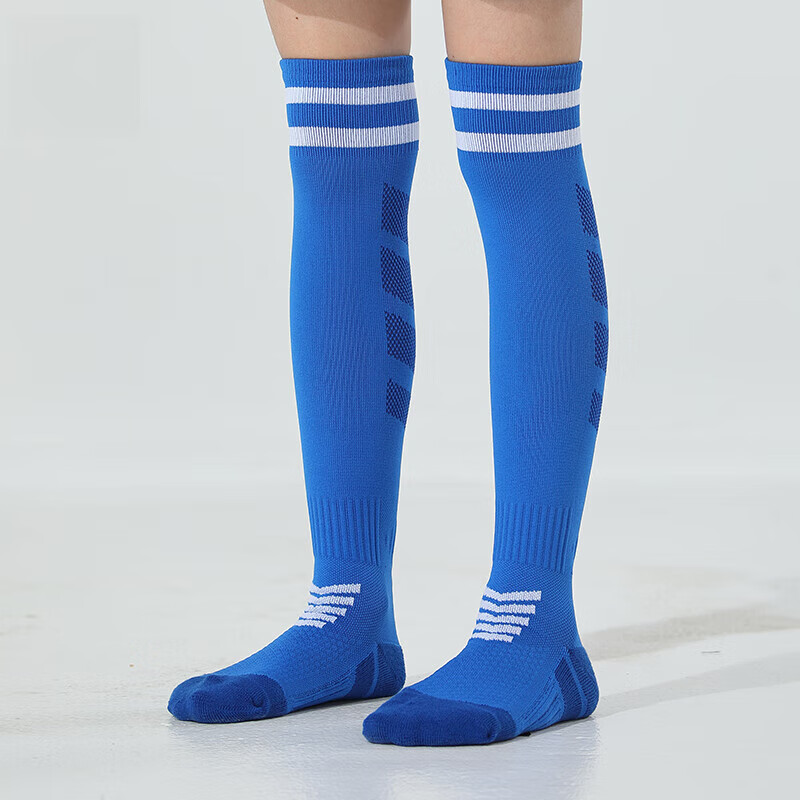 tlxt儿童足球袜薄款男童长筒过膝加厚毛巾底足球运动袜子长袜球袜