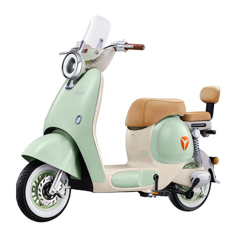 雅迪【王鶴棣推薦】新一代冠能 Q50豪華版 電動(dòng)自行車 男女智能小型長(zhǎng)續(xù)航代步踏板電瓶車【門(mén)店自提】 顏色到店自選