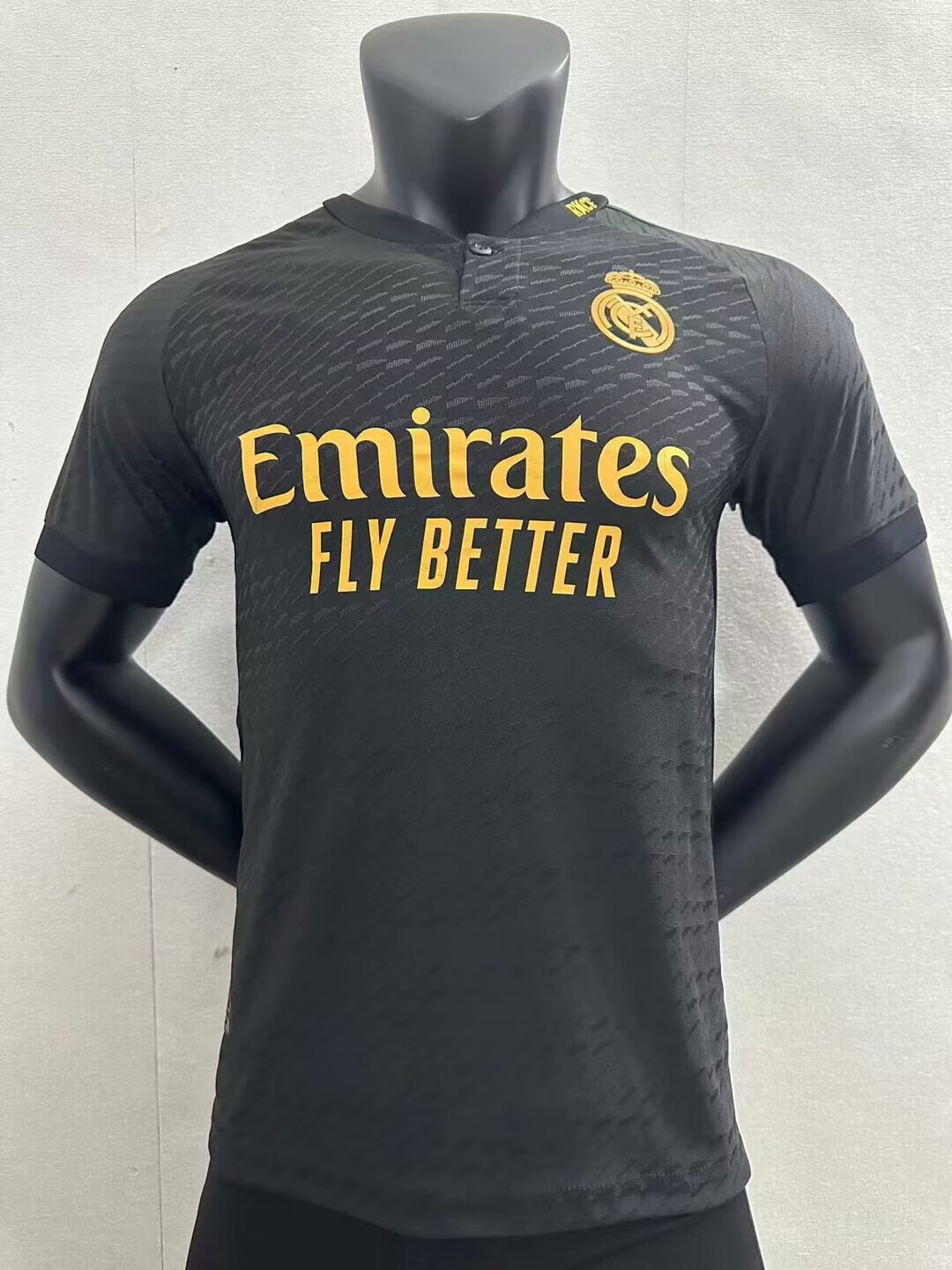 飒尘 sarchoeme2324皇马球衣二客场短袖球员版足球服队服 不印号(no