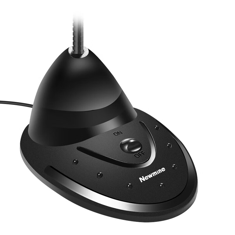 纽曼 （Newmine）ZM01 电脑麦克风话筒台式笔记本游戏语音桌面会议主播直播吃鸡麦克风3.5接口带一分二转接线