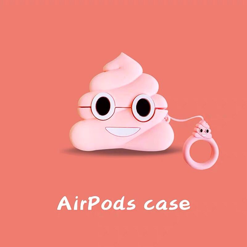 劲步 苹果pro保护套便便粑粑airpodspro保护套硅胶airpods2保护套耳机