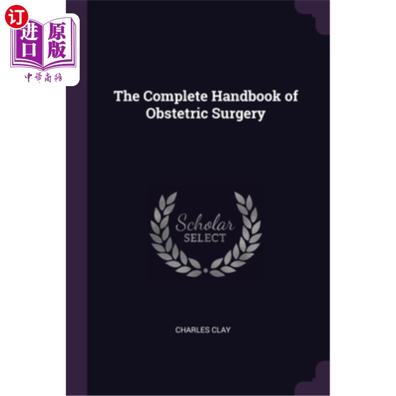 海外直订医药图书the complete handbook of obstetric surgery 完整