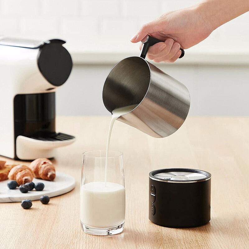 小米有品心想多功能奶泡机打奶器家用全自动 牛奶加热器 冷热双用电动