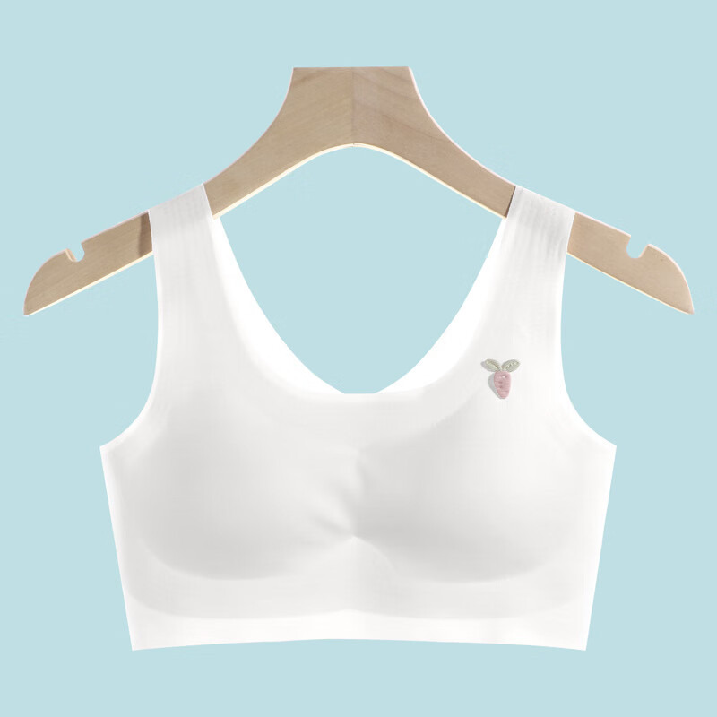 内衣儿童青春期无钢圈初中生高中生学生背心式无痕文胸女童抹胸透气
