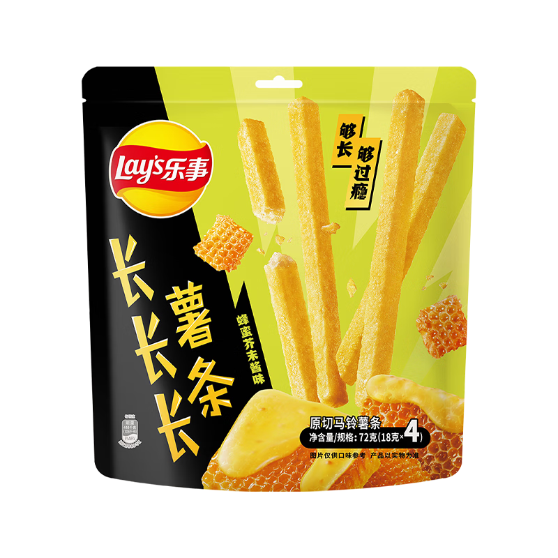 ���£�Lay's������������ ���۽�ĩ��ζ18gx4�� 72g ����ʳƷ ������ʳ