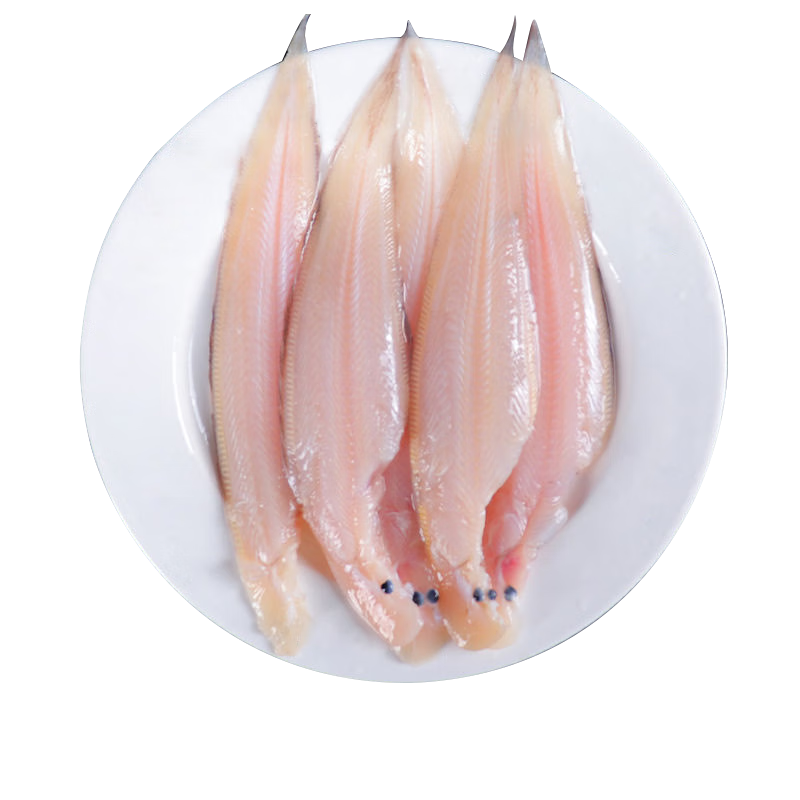皮小鮮龍利魚 舌頭魚去頭去皮去臟 兒童寶寶輔食新鮮冷凍 250g/袋深海魚 【深海捕撈】2500g（30-40條）