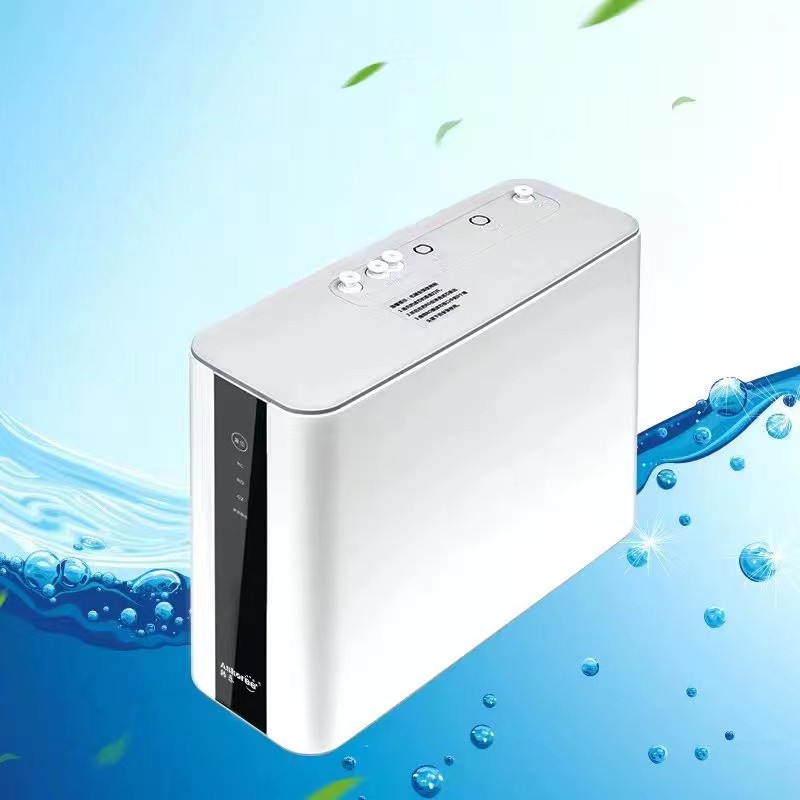 askoree 韩乐 净水器家用直饮集成水路纯水机ro反渗透净水机hl-100g