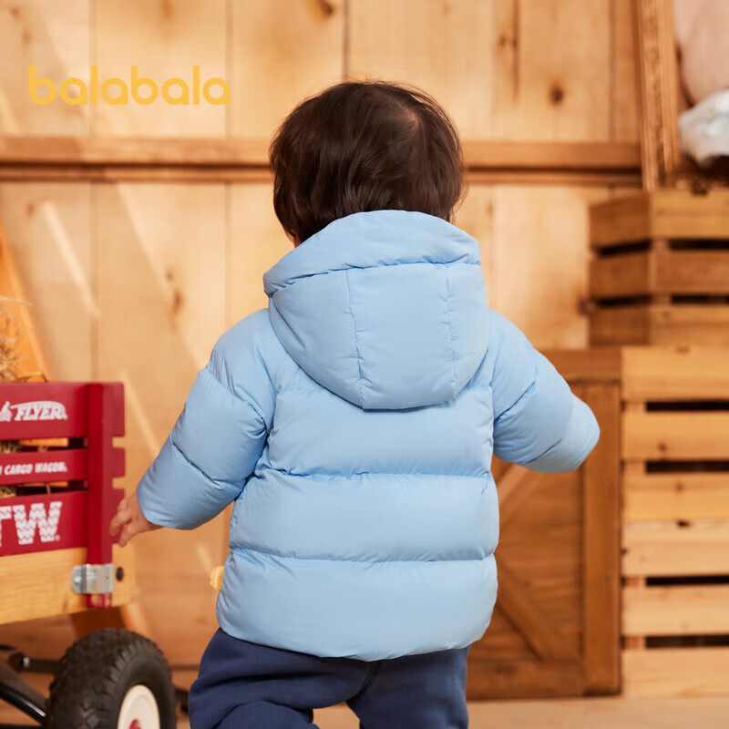 巴拉巴拉宝宝羽绒服男童外套冬装洋气潮酷萌200423107106