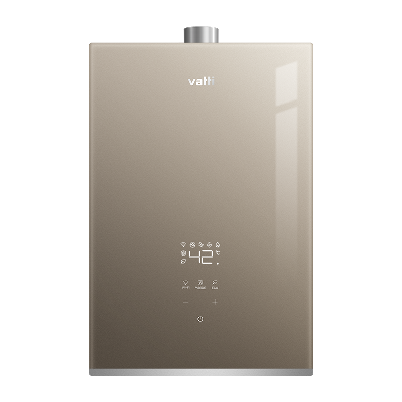 华帝（VATTI）16升燃气热水器天然气家用 气电双断保护 WiFi智能恒温节能 i12153-16 天然气
