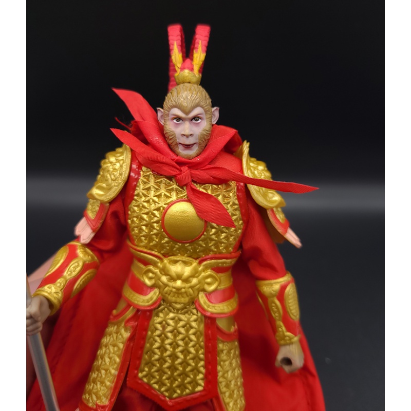 生日礼物1/12西游记齐天大圣孙悟空大闹天宫铠甲6寸可动人偶模型兵人