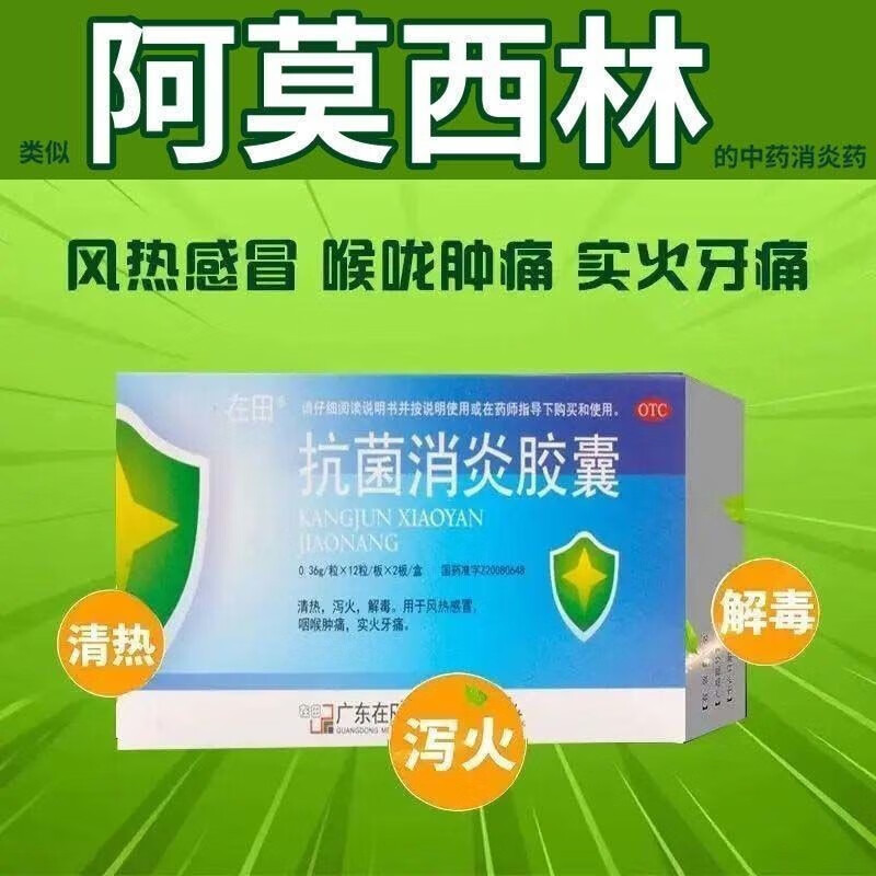 在田抗菌消炎胶囊0.