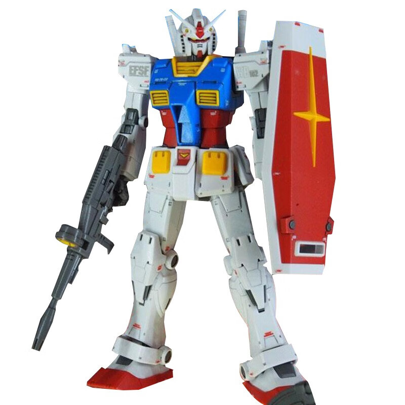 万代(BANDAI)高达拼插拼装模型 HG GTO 1/144 元祖 RX-78-2 高达起源 元祖 5058929