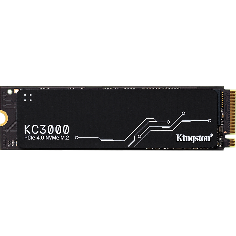 金士顿（Kingston） SSD固态硬盘PCle4.0×4 NVMe m.2固态硬盘台式机/笔记本 1024G即1TB   KC3000 旗舰款10048436336637