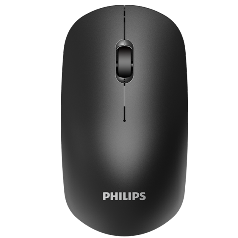 飞利浦(PHILIPS) SPK7315鼠标 无线鼠标 办公鼠标 人体工程学 笔记本电脑鼠标 黑色 电池版100012123068