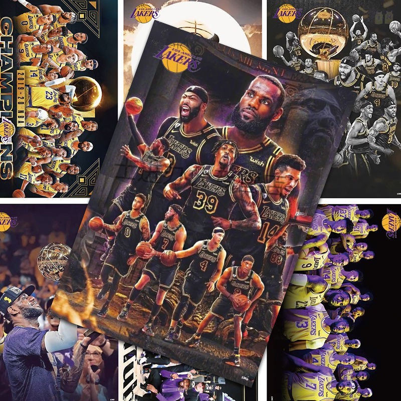 篮网海报nba全篮球海报 高清大墙纸字母哥詹姆斯库里欧文哈登周边