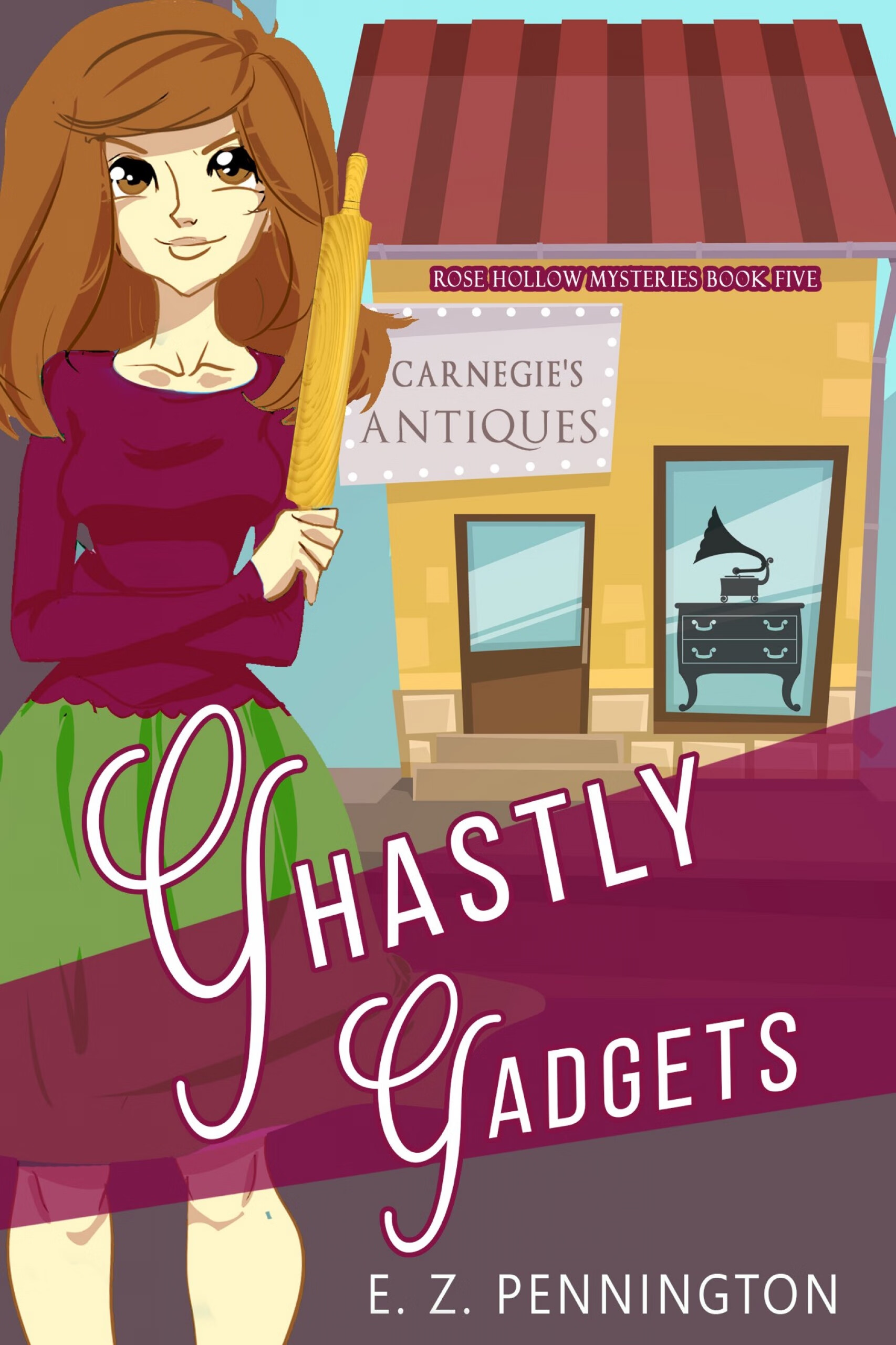 ghastly gadgets: a small town cozy mystery