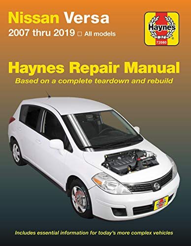 预订 nissan versa automotive repair manual