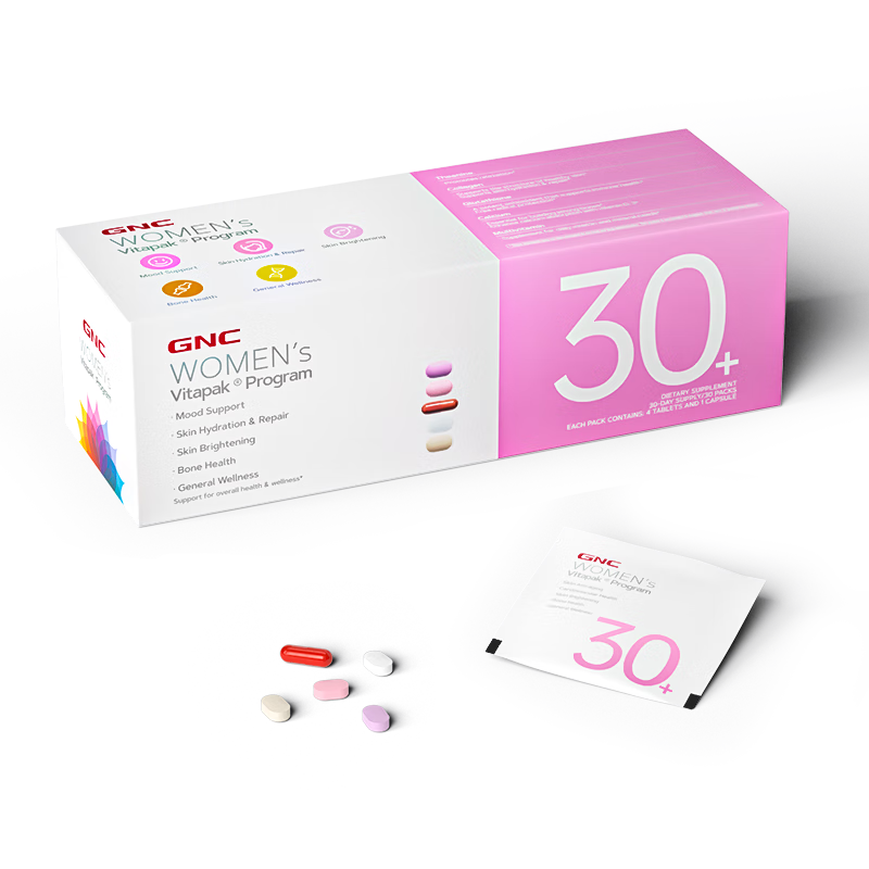 GNC����ϲ Ů��Vitapakÿ��Ӫ���� ʱ��� ���ָ���ά���� 30��*1��98Ԫ