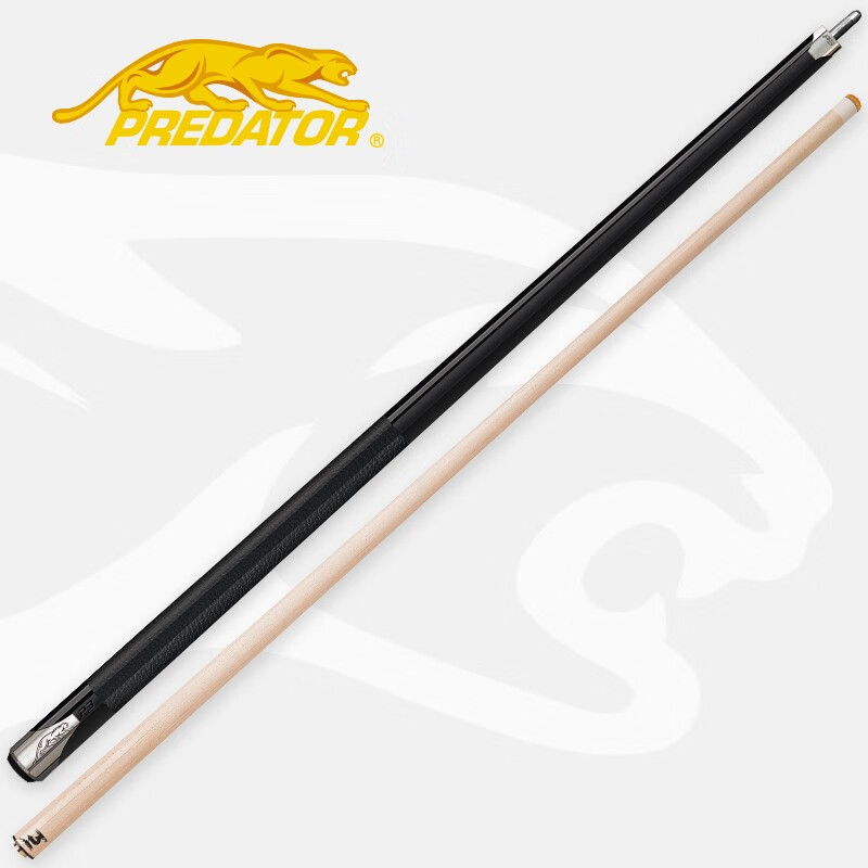 PREDATOR美洲豹台球杆P3黑色光把经典款黑八球杆可配黑科技中式八球九球 P3黑色（光把） 搭配C8前肢