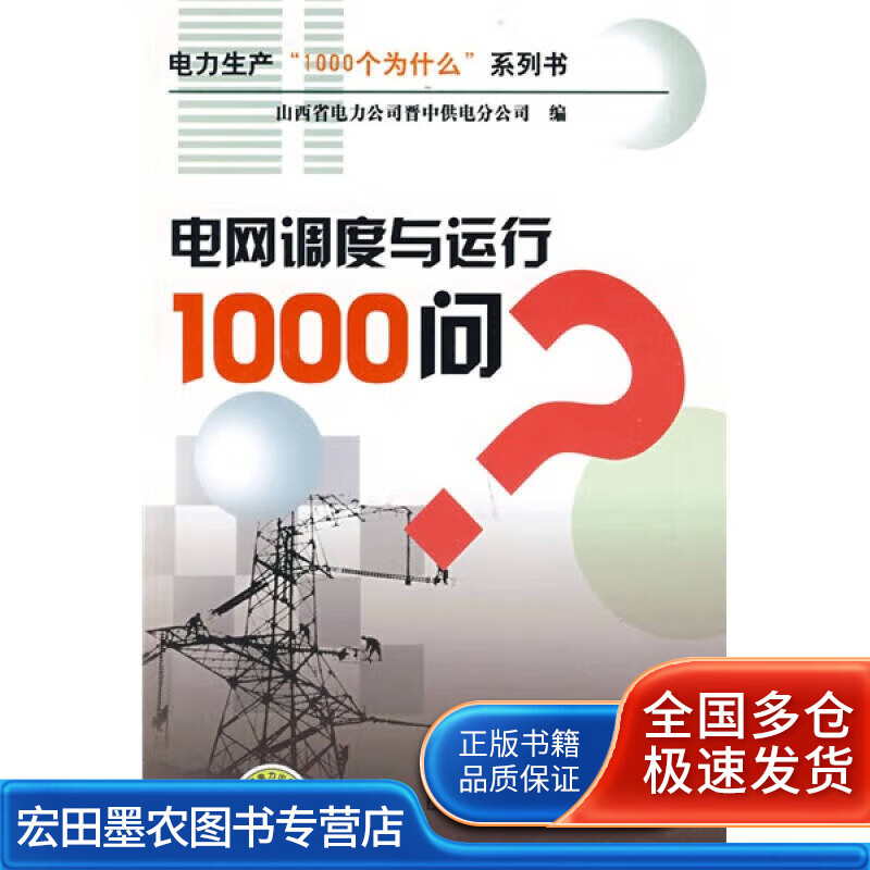 电网调度与运行1000问【正版特惠】