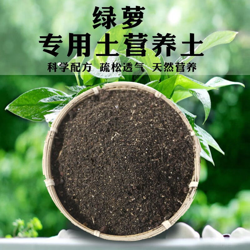 申之北綠蘿專用土種植土有機(jī)土花土家庭園藝盆栽用土庭院栽種有機(jī)營養(yǎng)豐 5斤綠蘿專用土