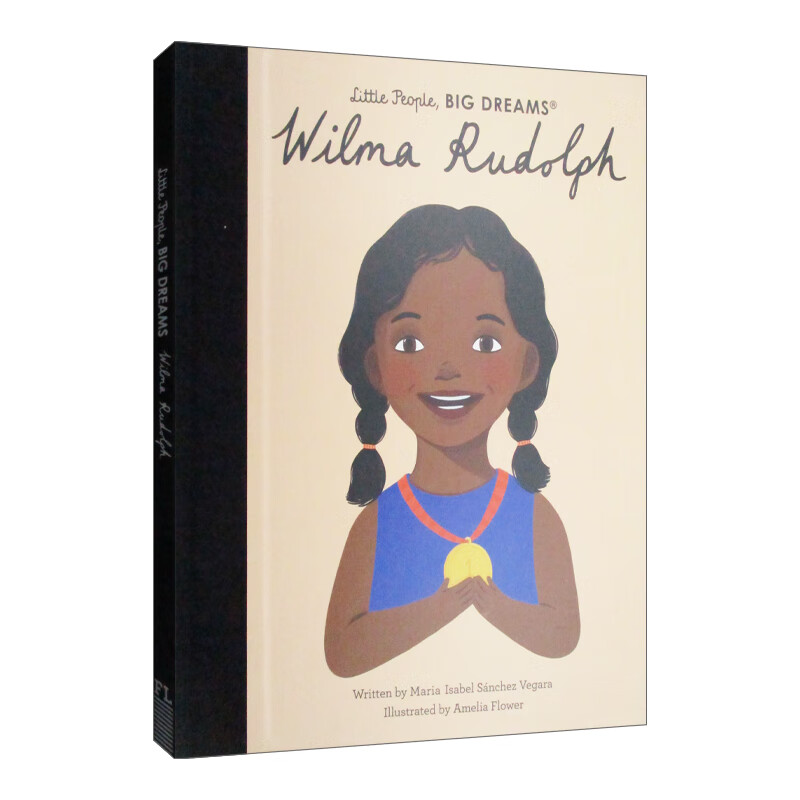 wilma rudolph 英文原版 小人物大梦想儿童精装绘本 威尔玛·鲁道夫