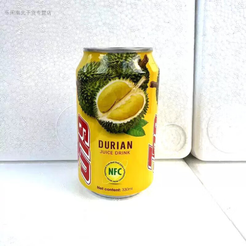 承吉祥榴莲味果汁饮料J79越南进口特产风味原装330ml罐装DURIAN听装好喝 3罐